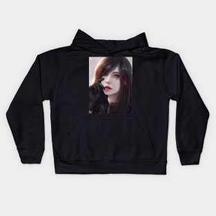 Tifa Lockhart Kids Hoodie